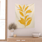 Abstract Art /Minimal Plant 80 Wall Tapestry Gallery Image 2
