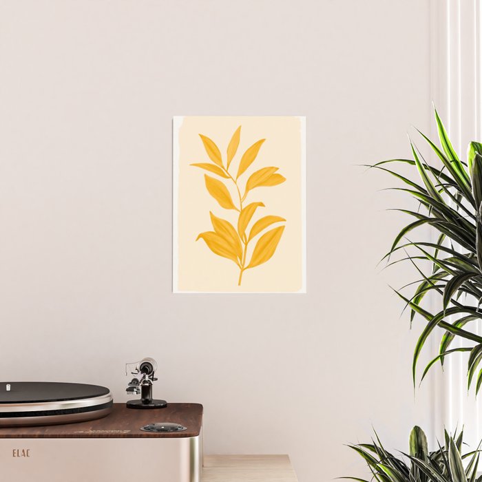 Abstract Art /Minimal Plant 80 Poster Gallery Image 2