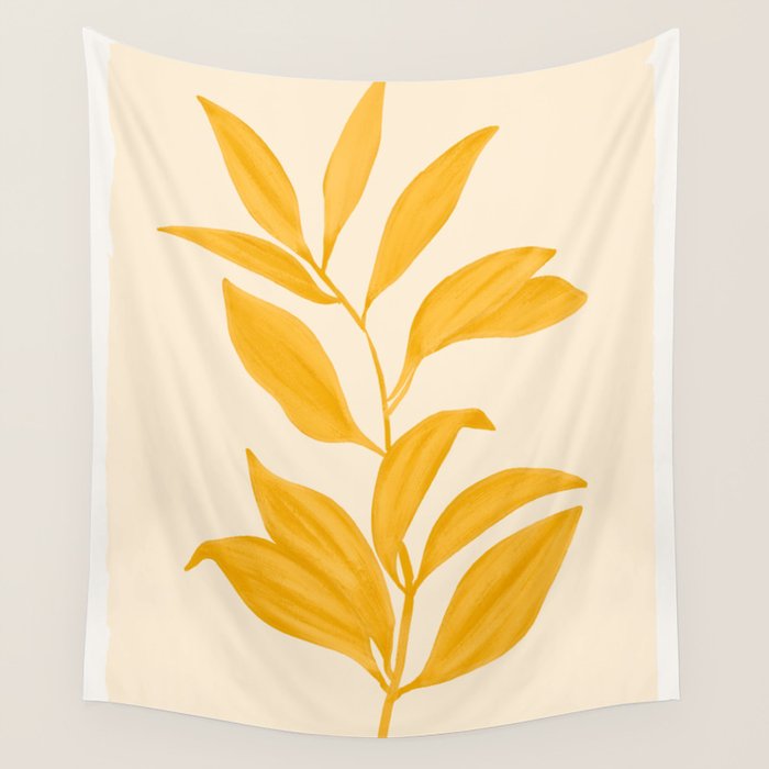 Abstract Art /Minimal Plant 80 Wall Tapestry Gallery Image 4