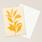 Abstract Art /Minimal Plant 80 Stationery Card Gallery Image 2