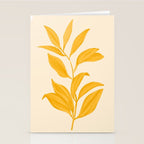 Abstract Art /Minimal Plant 80 Stationery Card Gallery Image 2