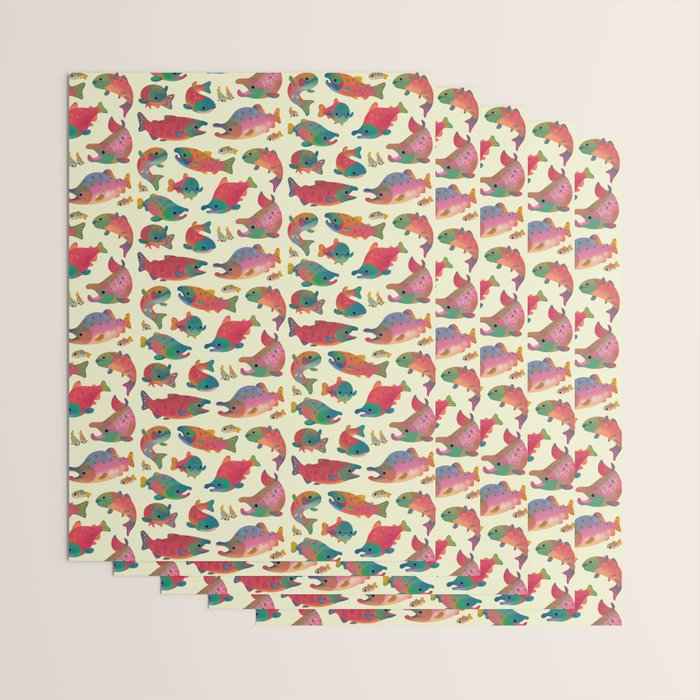 Salmon day Wrapping Paper Gallery Image 3