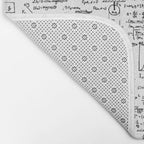 Physics Equations on Whiteboard Bath Mat Gallery Image 2