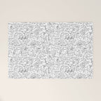 Physics Equations on Whiteboard Welcome Mat Gallery Image 1