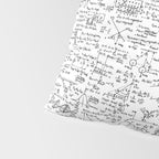 Physics Equations on Whiteboard Pillow Sham Gallery Image 4