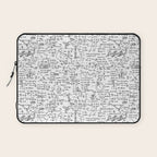 Physics Equations on Whiteboard Laptop Sleeve Gallery Image 1