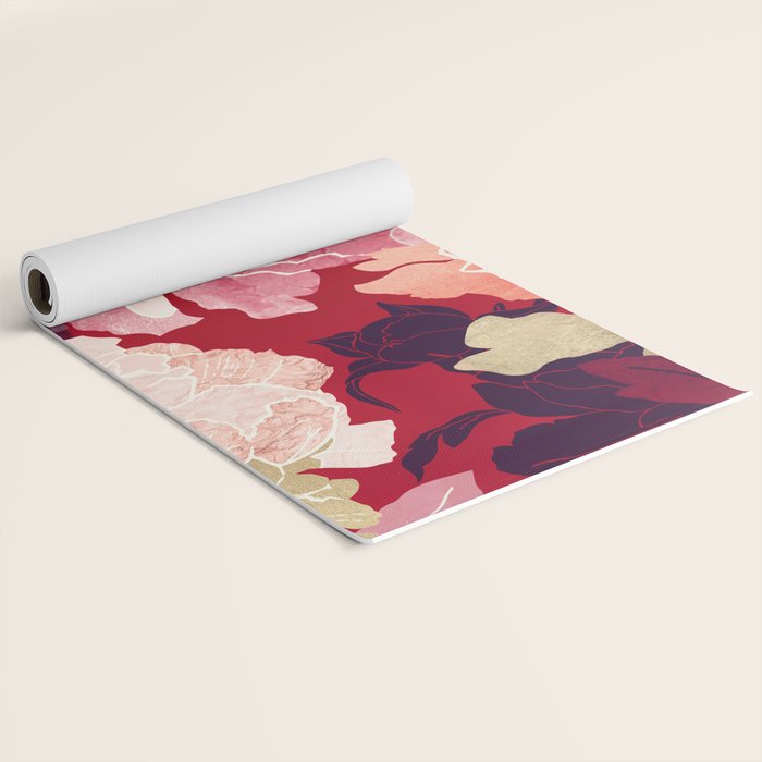 Bold Botanical II Yoga Mat Gallery Image 2