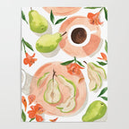 Pretty Pears Still Life Poster Gallery Image 4