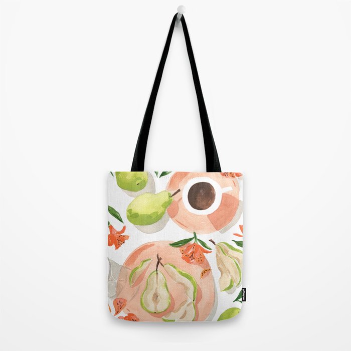 Pretty Pears Still Life Tote Bag Gallery Image 2