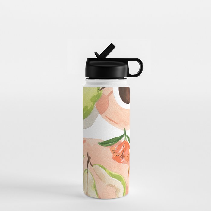 Pretty Pears Still Life Water Bottle Gallery Image 1