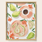 Pretty Pears Still Life Serving Tray Gallery Image 1