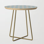 Asian Fan Pattern Side Table Gallery Image 1