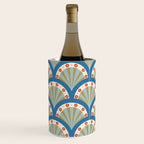 Asian Fan Pattern Wine Chiller Gallery Image 1