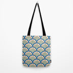 Asian Fan Pattern Tote Bag Gallery Image 2
