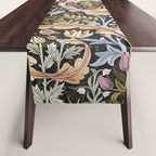 William Morris Vintage Owl Forest Table Runner Gallery Image 1