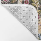 William Morris Vintage Owl Forest Bath Mat Gallery Image 2