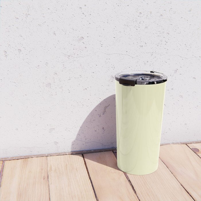 Lemon Yellow Travel Mug Gallery Image 4