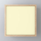 Lemon Yellow Mini Art Print Gallery Image 1