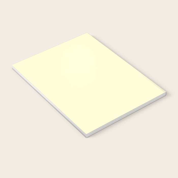 Lemon Yellow Notebook Gallery Image 3
