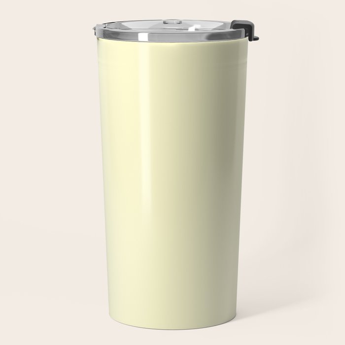 Lemon Yellow Travel Mug Gallery Image 2