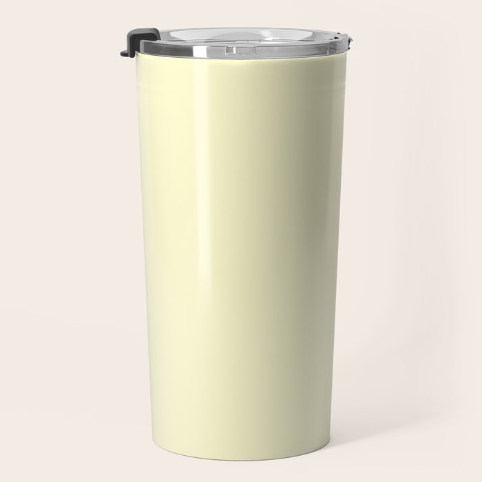 Lemon Yellow Travel Mug Gallery Image 3