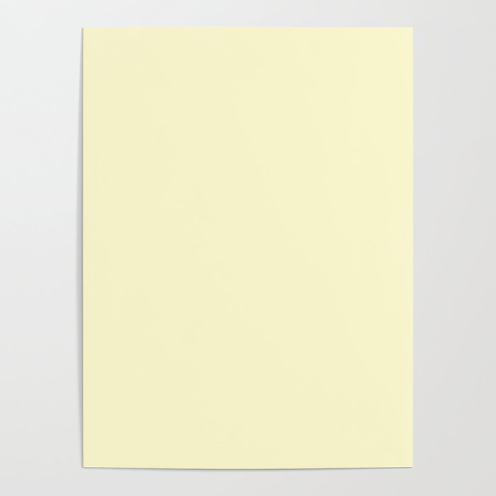 Lemon Yellow Poster Gallery Image 1