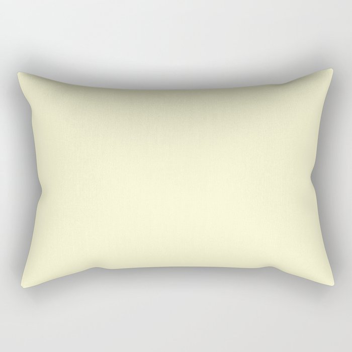 Lemon Yellow Rectangular Pillow Gallery Image 1