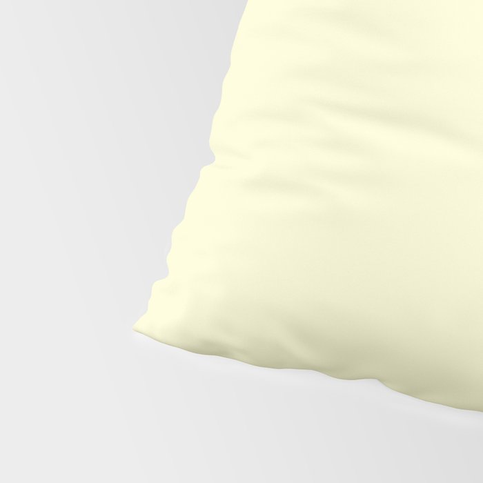 Lemon Yellow Pillow Sham Gallery Image 4