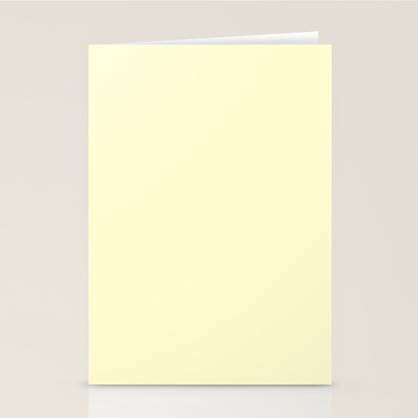 Lemon Yellow Stationery Card Gallery Image 2