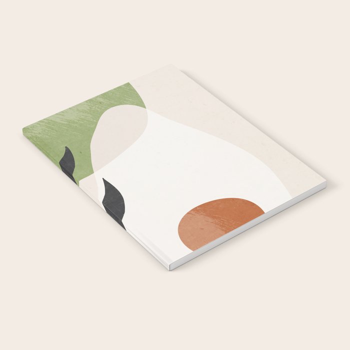Minimal Abstract Art Plant Notebook Gallery Image 2