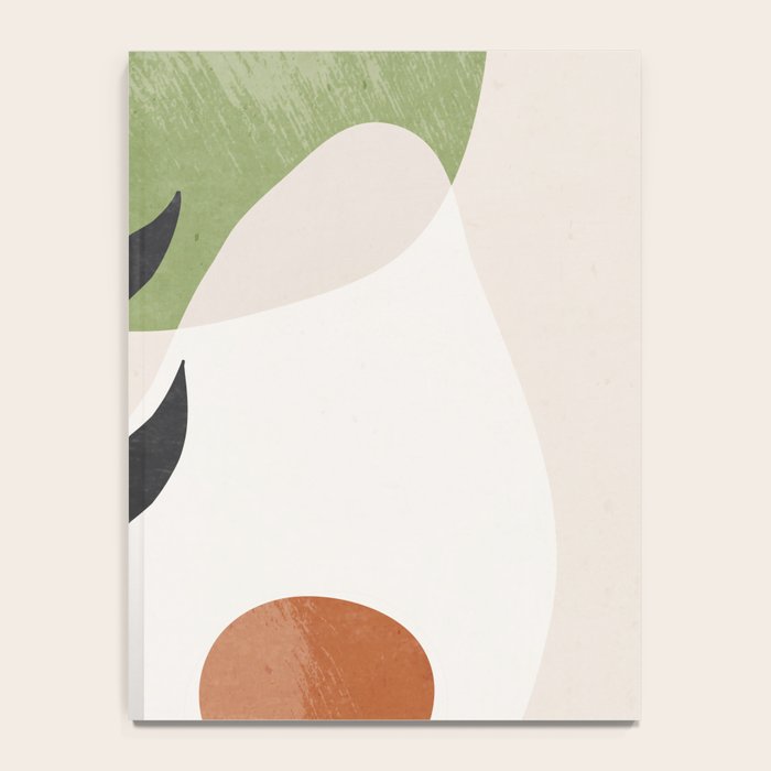 Minimal Abstract Art Plant Notebook Gallery Image 4