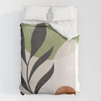 Minimal Abstract Art Plant Duvet Cover Gallery Image 6