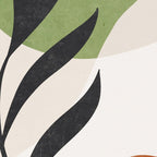 Minimal Abstract Art Plant Coffee Mug Gallery Image 2