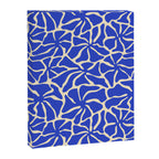 Abstract blue flower pattern Canvas Print Gallery Image 8