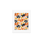 Abstract flower art pattern Art Print Gallery Image 1