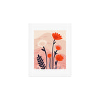 Abstract flower nature landscape art Art Print Gallery Image 1