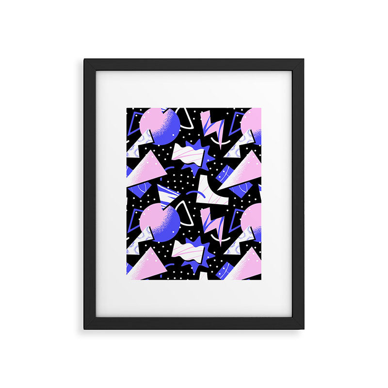 Abstract geometric shape modern pattern art Framed Art Print Gallery Image 6