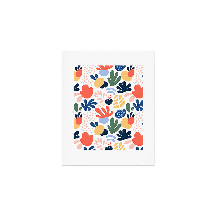 Abstract organic nature art pattern Art Print Gallery Image 1