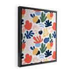 Abstract organic nature art pattern Framed Canvas Print Gallery Image 2