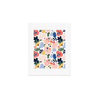 Abstract organic nature art pattern Art Print Gallery Image 1