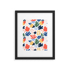 Abstract organic nature art pattern Framed Art Print Gallery Image 6