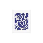 Abstract organic nature leaf art pattern Art Print Gallery Image 1