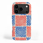 Abstract organic nature plant leaf pattern iPhone Case Gallery Image 1