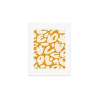 Abstract organic nature shape art pattern Art Print Gallery Image 1
