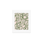 Abstract organic nature shape art print Art Print Gallery Image 1