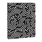 Black and white line art pattern Canvas Print Gallery Image 8