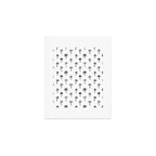 Black and white palm tree beach doodle pattern Art Print Gallery Image 1