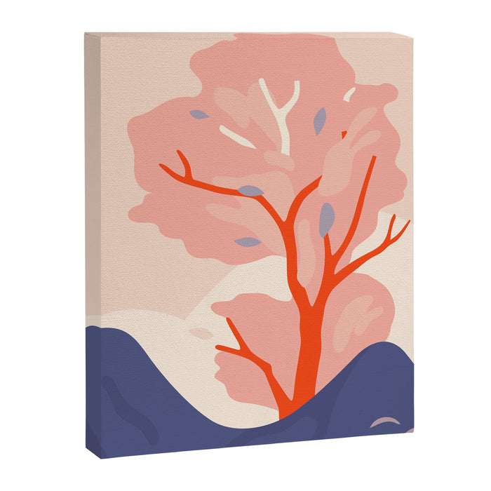 Cherry tree nature landscape art Canvas Print Gallery Image 1