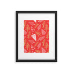 Christmas pine tree doodle art pattern Framed Art Print Gallery Image 6