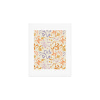 Colorful abstract flower art pattern Art Print Gallery Image 1